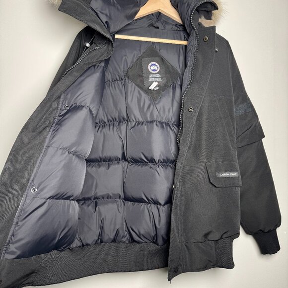 Canada Goose Men's Chilliwack Bomber Jacket in Black Sz M - Picture 6 of 16